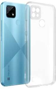 Transparent Cover for REALME C12, C21, C25, Narzo 30A Translucent shockproof back cover Soft Silicon Case Cover For REALME C12, C21, C25, Narzo 30A, C25s.