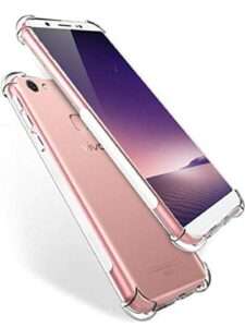 Transparent Cover for Vivo V7+ Translucent shockproof back cover Soft Silicon Case Cover For Vivo V7+.