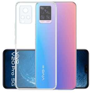 Transparent Cover for Vivo V20 pro Translucent shockproof back cover Soft Silicon Case Cover For Vivo V20 pro.