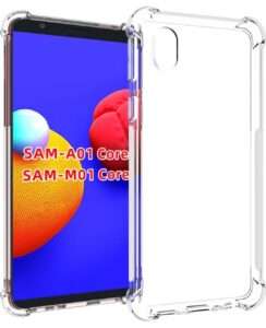 Transparent Cover for Samsung A01 Core, M01 Core Translucent shockproof back cover Soft Silicon Case Cover For Samsung A01 Core, M01 Core .