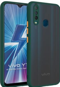 Smoke Cover for VIVO Y12, Y15, Y17, U10  Translucent shockproof Smoke back cover Smooth rubberized Case Cover For VIVO Y12, Y15, Y17,U10.