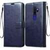 Mobile Leather Flip Cover For Realme 3 Leather Finish Flip cover with Inner TPU, Leather Wallet  Stand Cover For Realme 3 - Image 2