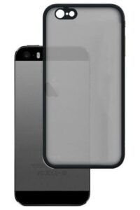 Smoke Cover for Apple Iphone 5 Translucent shockproof Smoke back cover Smooth rubberized Case Cover For Apple Iphone 5 .