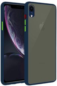 Smoke Cover for Apple Iphone XR Translucent shockproof Smoke back cover Smooth rubberized Case Cover For Apple Iphone XR .
