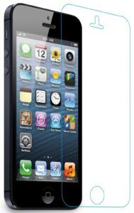 Mobile screen protector Edge to Edge Temper Glass Screen Protector, Screen Guard for Apple Iphone 5 .