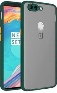 Smoke Cover for ONEPLUS 5T Translucent shockproof Smoke back cover Smooth rubberized Case Cover For 1+ 5T .
