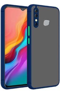 Smoke Cover for INFINIX Hot 7Pro. Translucent shockproof Smoke back cover Smooth rubberized Case Cover For INFINIX Hot 7Pro .