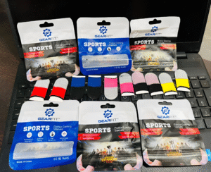 Thumb & Finger Sleeve for Mobile Game (in two colour ), Pubg, Cod, Freefire - with Black Pouch .