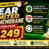 1 Year Unlimited MATTE MEMBRANE Membership – ₹249 Only