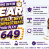 1 Year Unlimited FULL CURVE FULL GLUE  GLASS Membership – ₹649 Only